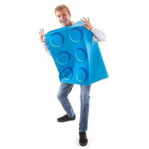 Blue Building Block Costume